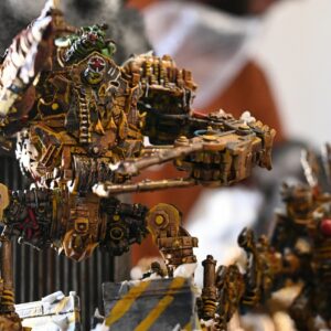 a close up of a bunch of toys on a table
